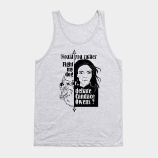 would you debate Candace Owens? Tank Top